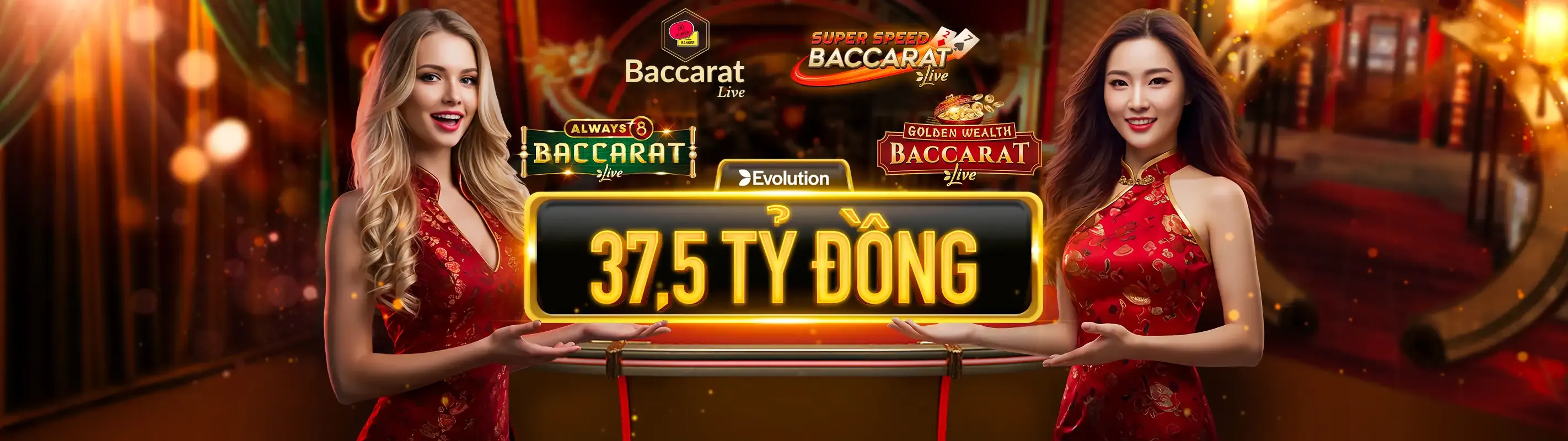Bàn Baccarat cao cấp tại M88 với chip và bài, thể hiện chiến lược đặt cược nâng cao.